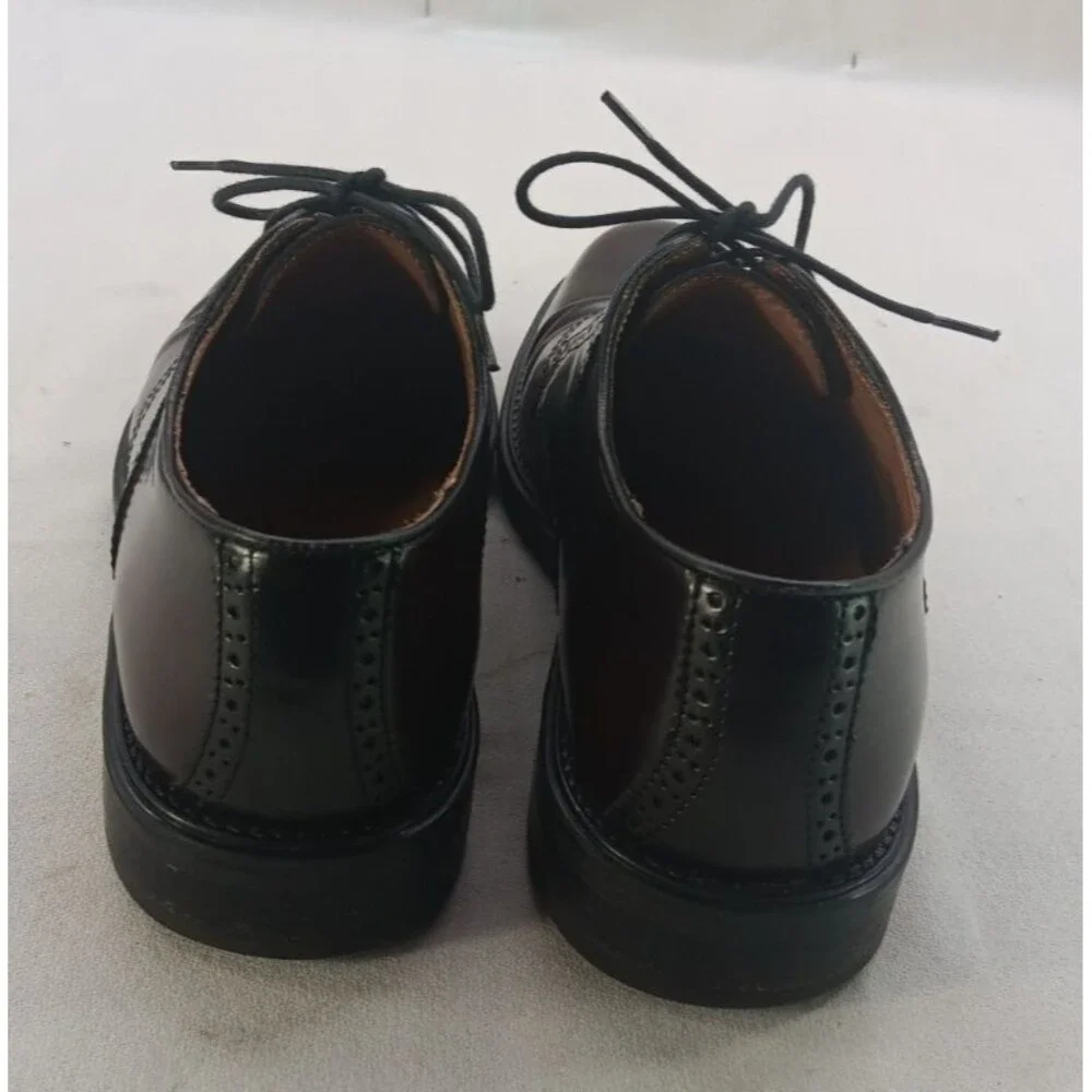 Bostonian Impression Dress Saddle Dress Shoes Men's Size 10.5 D Burgundy/Black